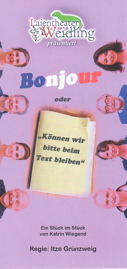Theatergruppe Weidling_Bonjour_2017
